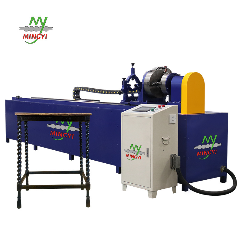 stainless steel pipe twist machine Wrought Iron Design Machine Tube Twisting Machine