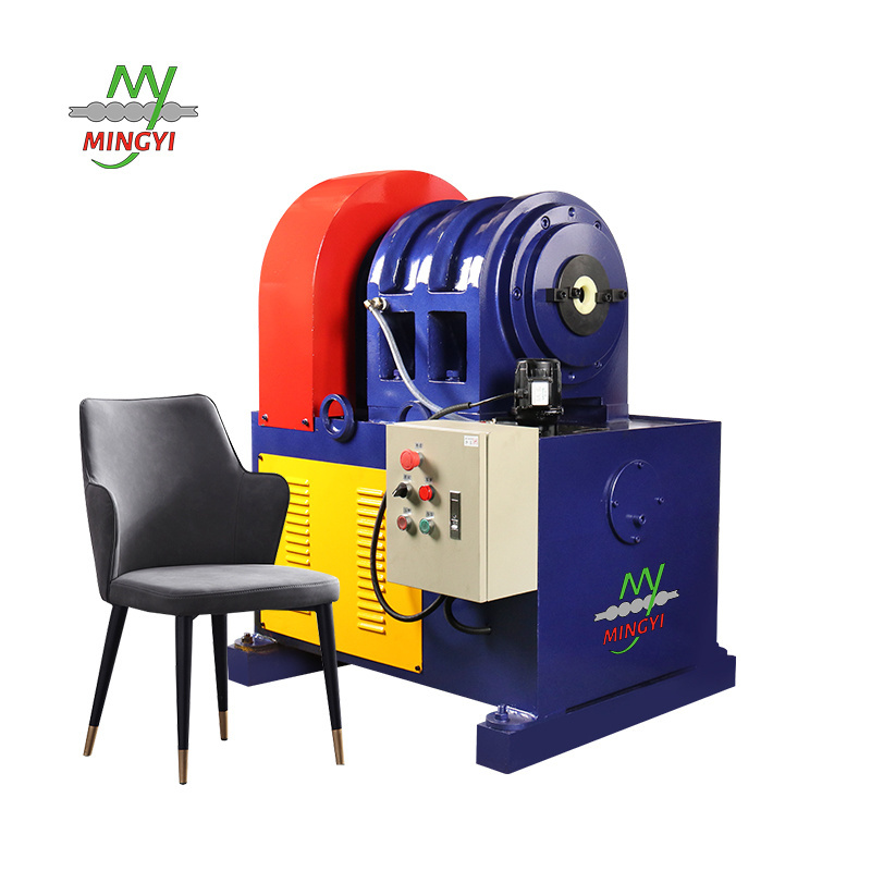 MY-50 Metal Shrink Reducing Pipe Table Chair Tapering Machine Steel Pipe End Forming Machine