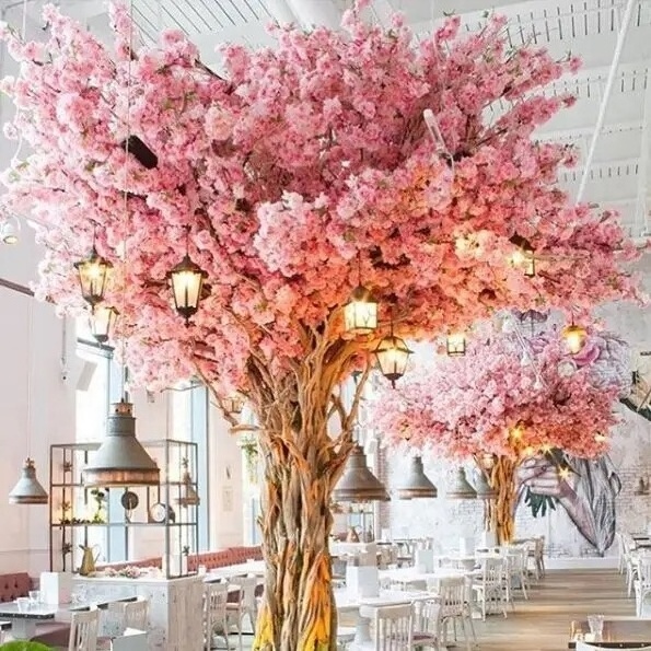 Simulation 1.8m Artificial Cherry Blossom Tree Centerpiece for Wedding Decorations garden custom trees