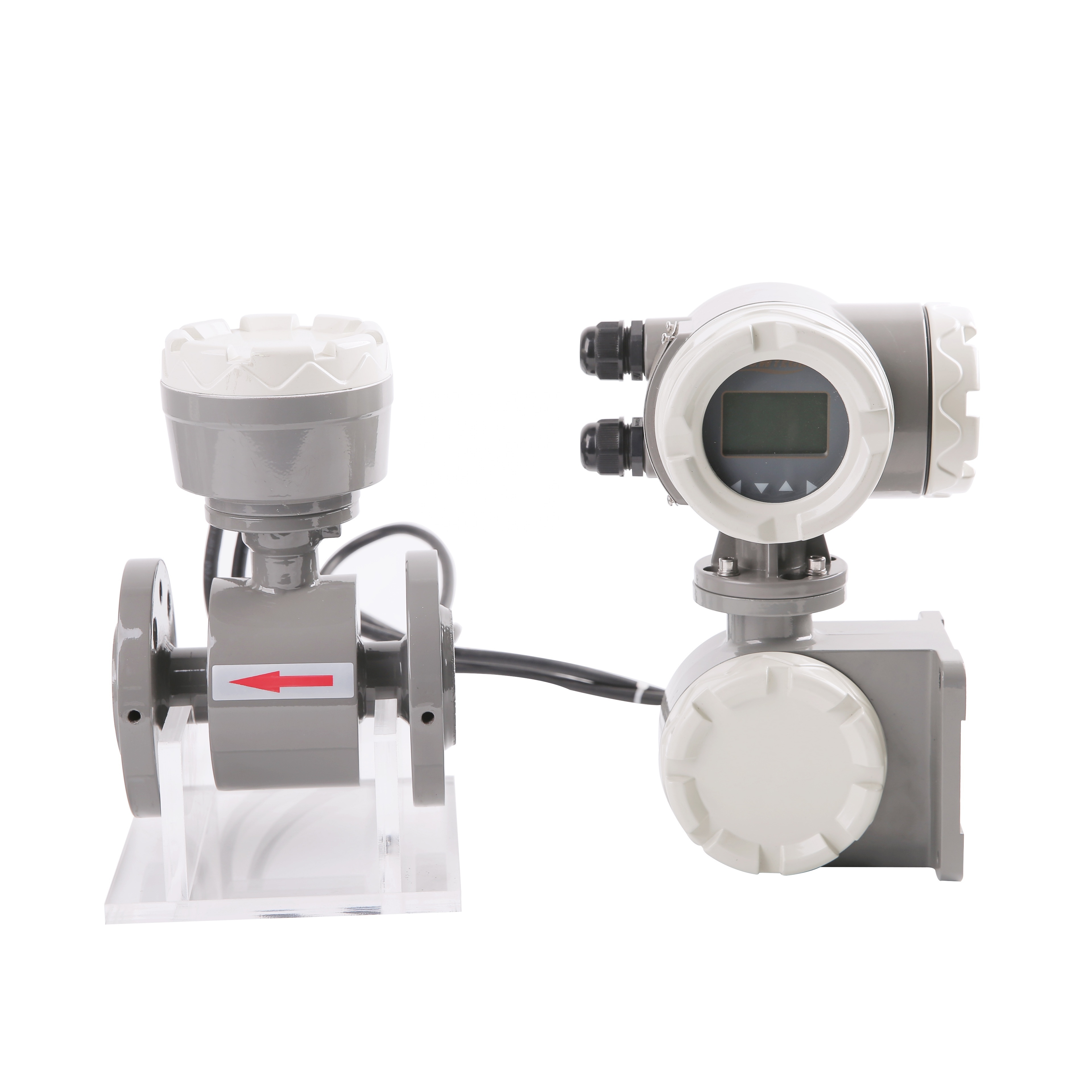 sewage waste water chemical flow meter digital magnetic flow meter electromagnetic flowmeter