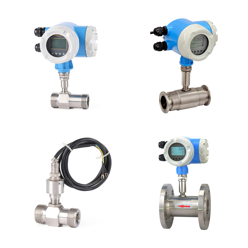 Multifunctional open channel ultrasonic flange price gas wheel nuflo liquid turbine flowmeter flow meter