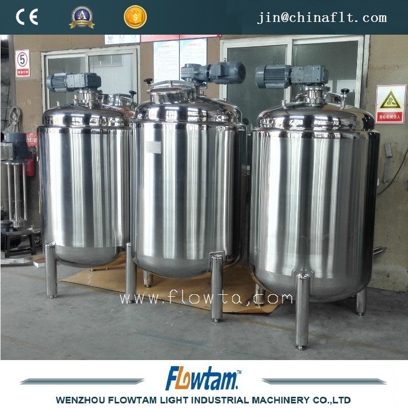 Stainless steel liquid fertilizer mixing tank