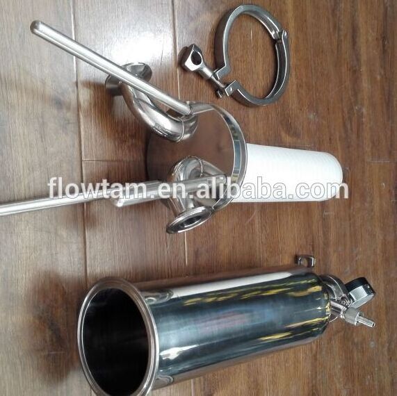 SS316 stainless steel water cartridge filter housing