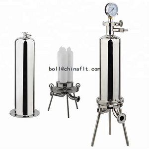 SS316 stainless steel water cartridge filter housing