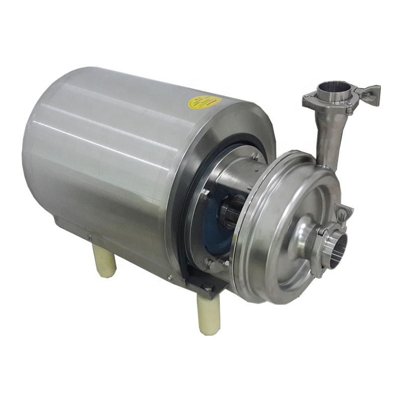 Sanitary moveable stainless steel centrifugal pump for milk