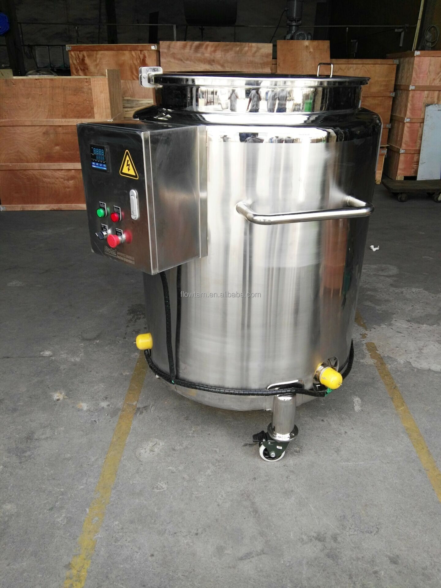 Factory Customized Electric Heating Stainless Steel Paraffin Wax Melting Tank Wax Heater Machine