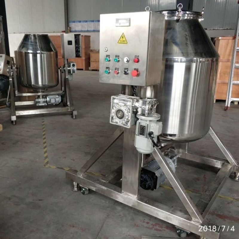 rotary drum powder mixer for tea leaf