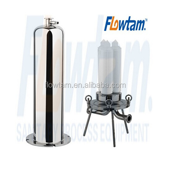 SS316 stainless steel water cartridge filter housing