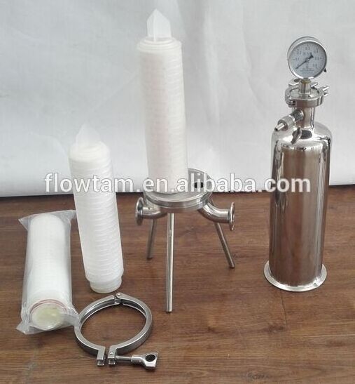 SS316 stainless steel water cartridge filter housing