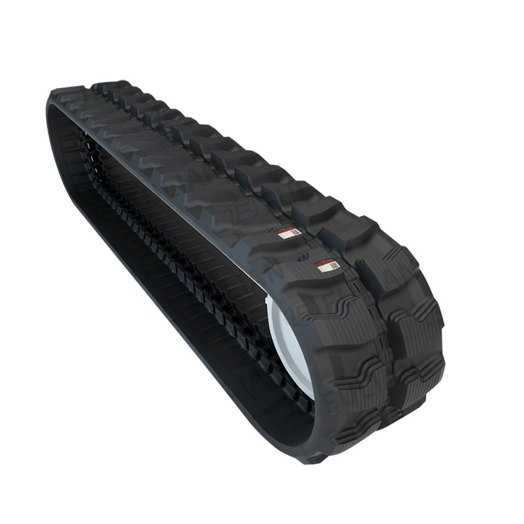 mini excavator agricultural rubber track chassis 200*72R*20 undercarriage loader dozers tractor rubber