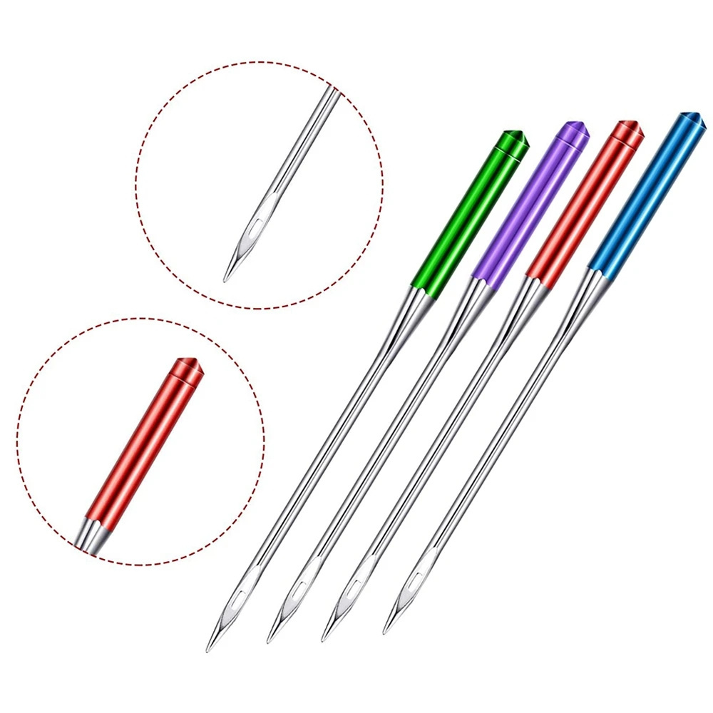 12pcs Anti Rebound Sewing Machine Needle Elastic Tailor Fabric Durable Tailor Must Have DIY Professional Sewing Tool