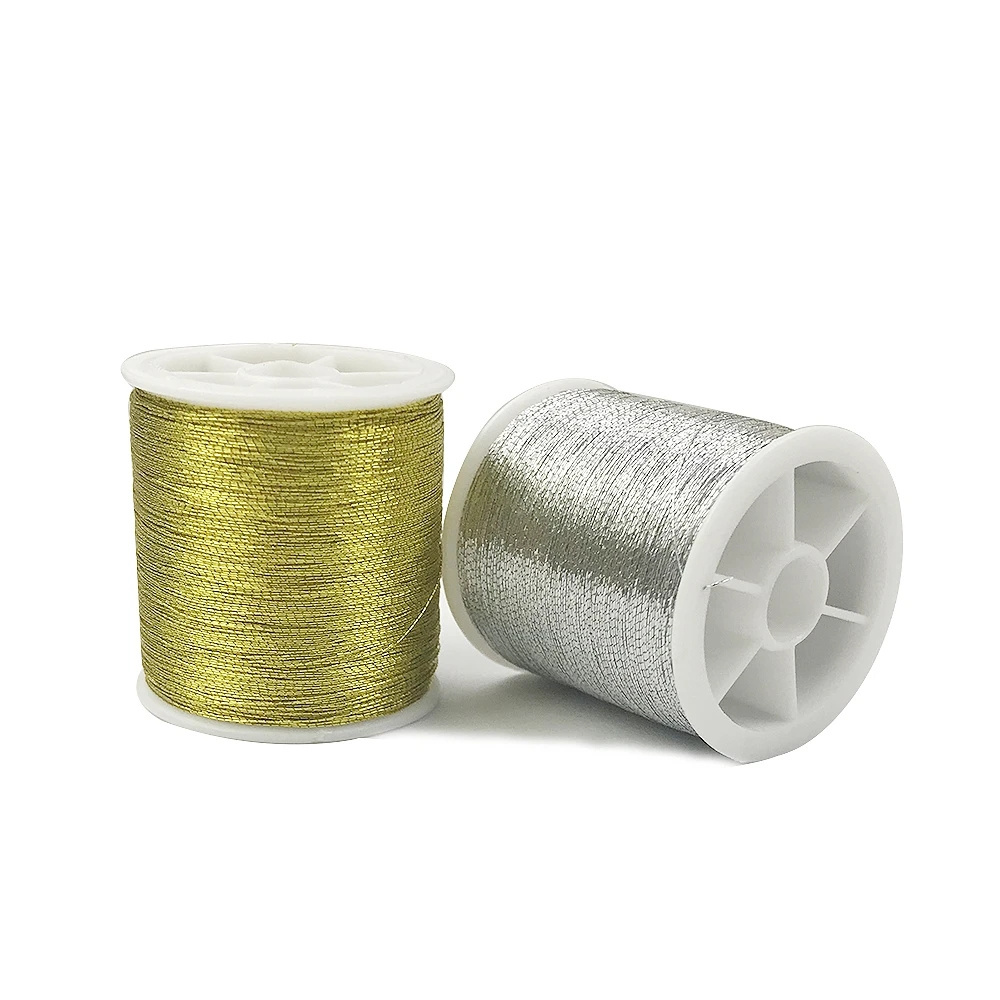 D&D1pcs Gold  109 Yards Durable Overlocking Sewing Machine Threads Polyester Cross Stitch Strong Threads for Sewing Supplies