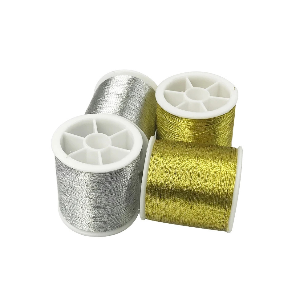 D&D1pcs Gold  109 Yards Durable Overlocking Sewing Machine Threads Polyester Cross Stitch Strong Threads for Sewing Supplies