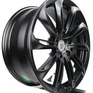 Flrocky Top Level Matte Black 5X114.3 Forging Alloy Wheels 18 Inch 5 Hole Monoblock Forged Wheel Rims For Tesla