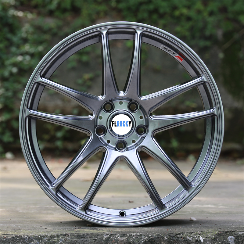 Flrocky Custom machine lip monoblock forged wheels 18 19 20 inch car rims polished chrome alloy wheel for audi