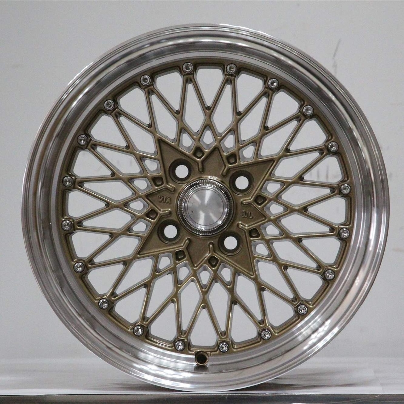 Full Size Wholesale 15 16 17 Inch 4 5 Lugs Alloy Wheel Rims 4*98 4/5*100 4/5*105/108/110/112/114.3/115/120 15*8.0