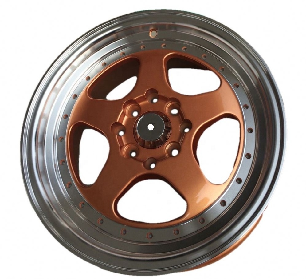 Even  Staggered Deep Dish Racing Aluminium Wheel Rim 14