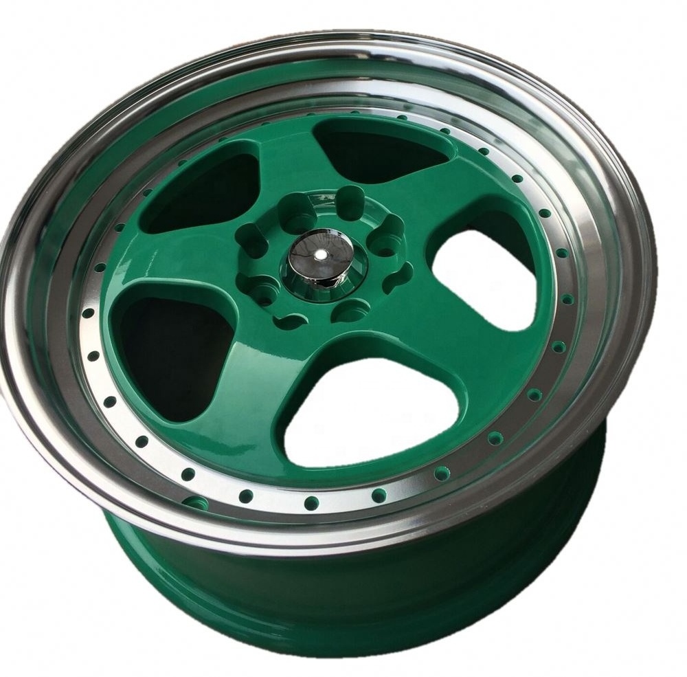 Even  Staggered Deep Dish Racing Aluminium Wheel Rim 14