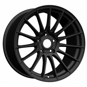 6" 18" 17" 20" Black Machine Face Alloy Wheel Flow Forming Wheel Rim Made In China