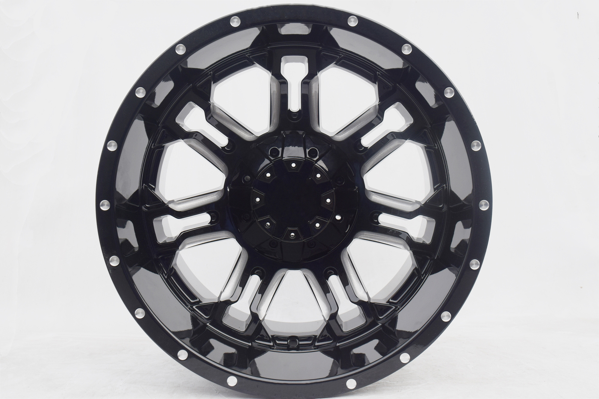 17 Inch 6*139.7 Pcd 7 Split Spoke Design Alloy Wheel Rims For Black Mamba For Isuzu Bakkie D-MAX