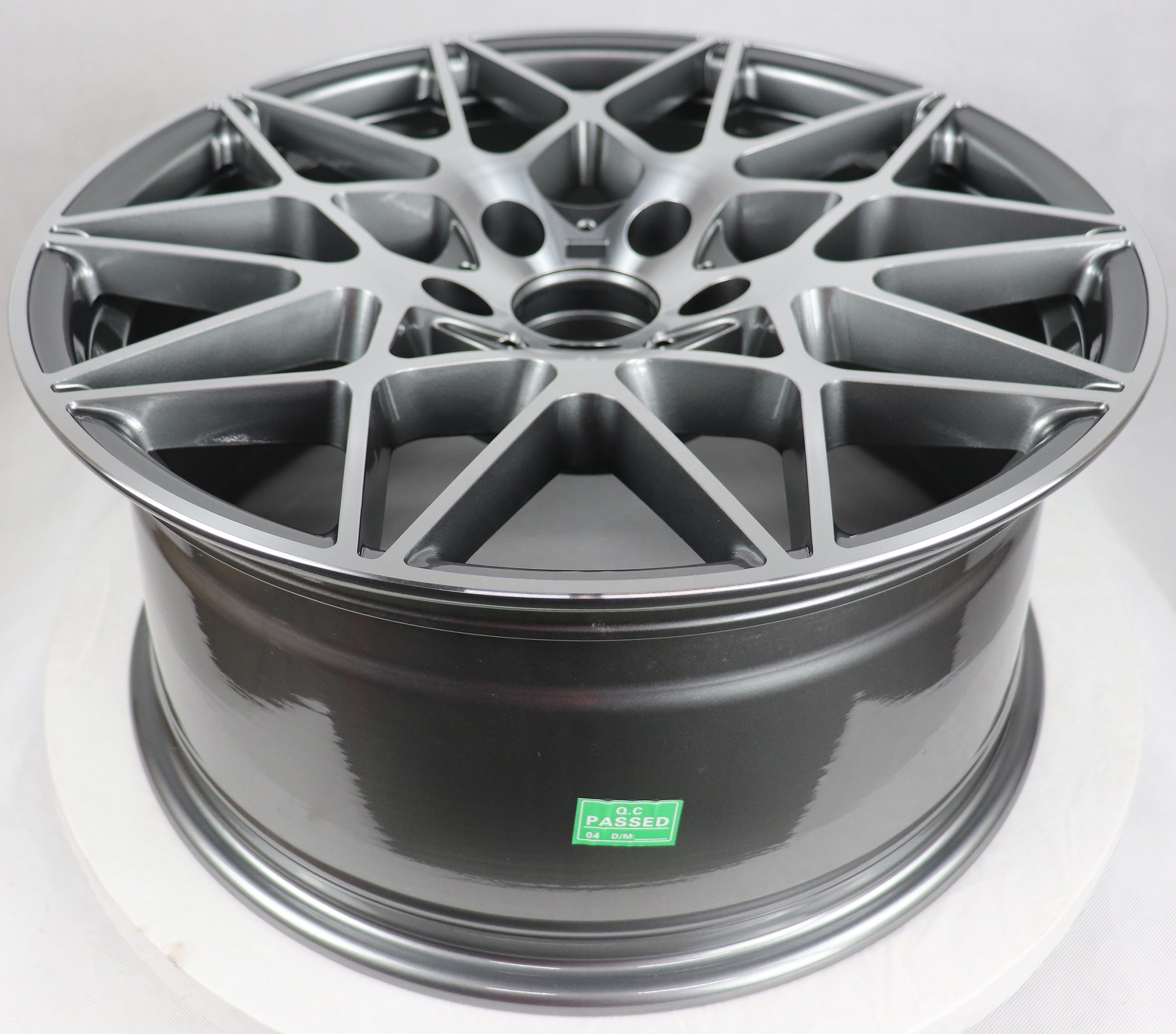 Even Flrocky R 17 18 19 Inch 5X120 5X112 Black Chrome Mag Alloy Wheel Rims Original Casting Wheels