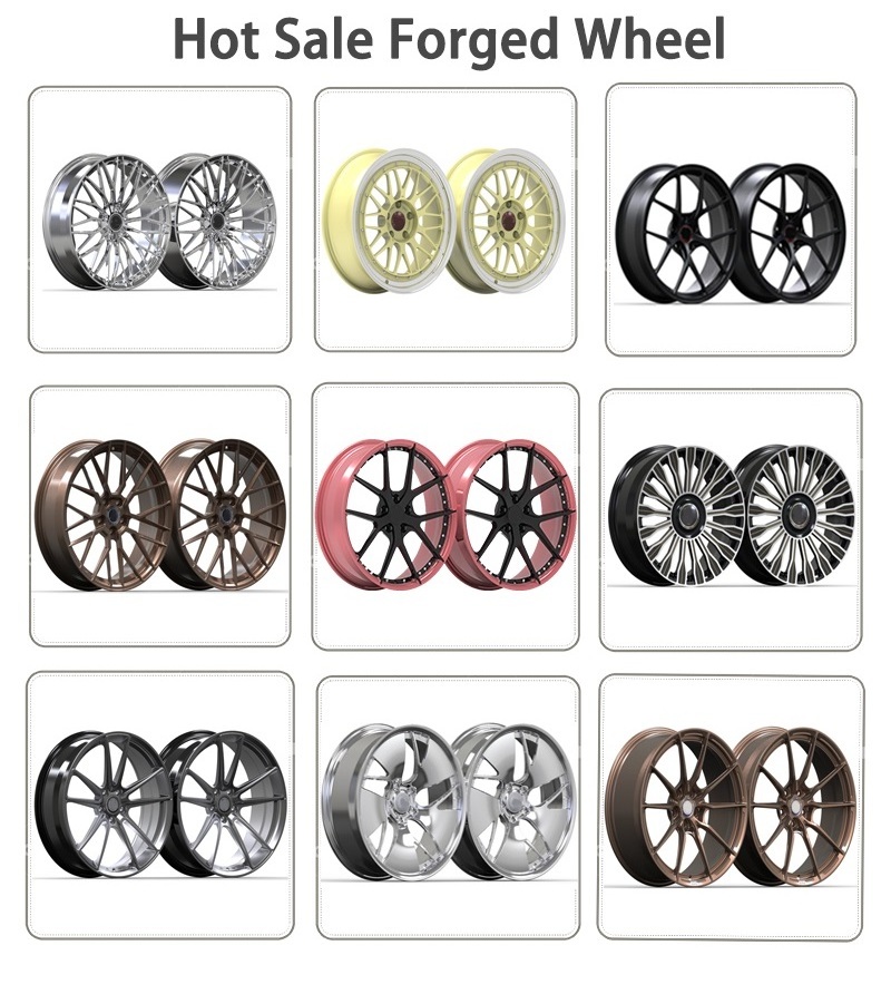 A Flrocky New product Forged activa 18 19 20 21 22 23 24 25 26 inch wheel rim 4 5 6 hole High-end passenger wheels