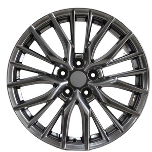 18 Inch 5*114.3 Passenger Car Alloy Wheels For  HS NX  Highlander Hyper Black Light Weight High Strength Customizable