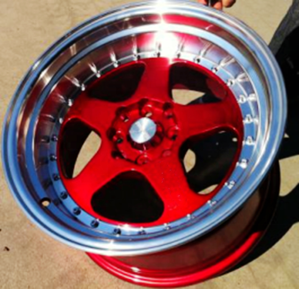 Even  Staggered Deep Dish Racing Aluminium Wheel Rim 14