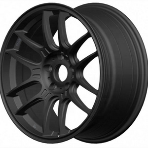 Flrocky 18*8.5 inches Aros  Plugadas Chrome 18x8.5 Alloy Wheels 5x100~120 18" Cerchi In Lega Rims Black Set