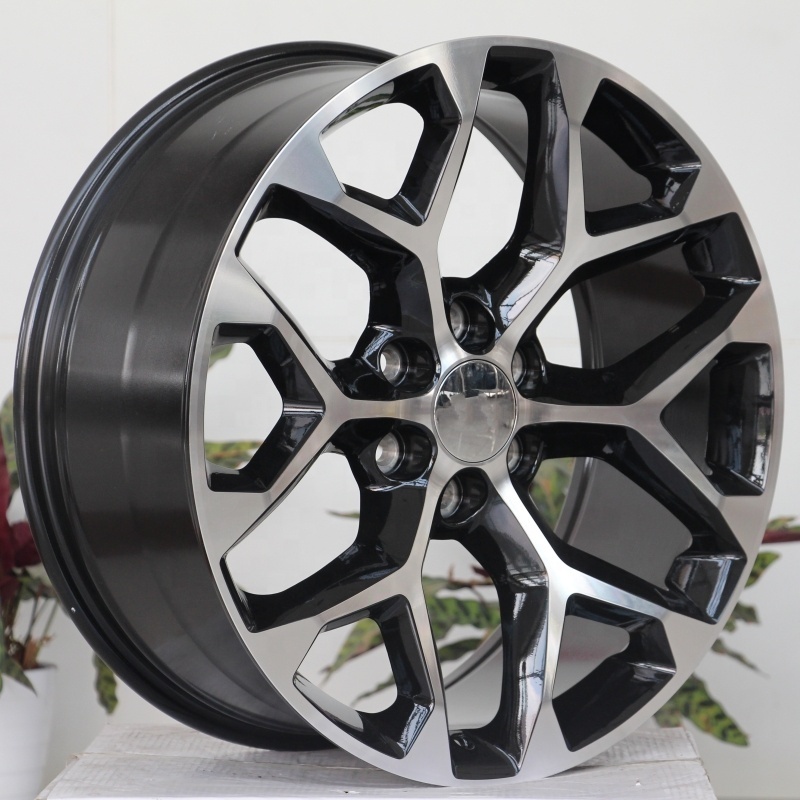 Flrocky For Chevrolet Passenger Car Wheels 22 Inch   PCD 6*139.7mm   ET 24  Suv rims  replica rims for Chevrolet