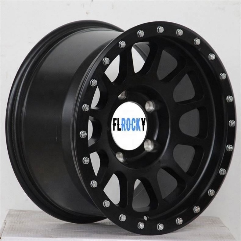 17 inch pcd 6x139.7 low pressure casting aluminum alloy 4x4 offroad wheels