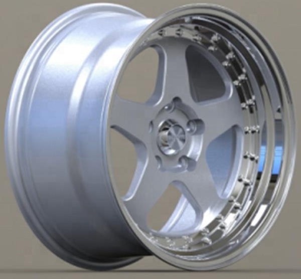 Flrocky Staggered Deep Dish Racing Aluminium Wheel Rim 14