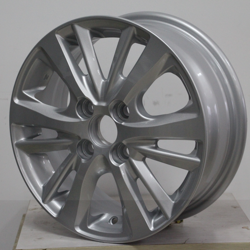 Flrocky Zhang cheap price 14 15 inch 4*100 passenger car wheels car rims for VIOS YARIS