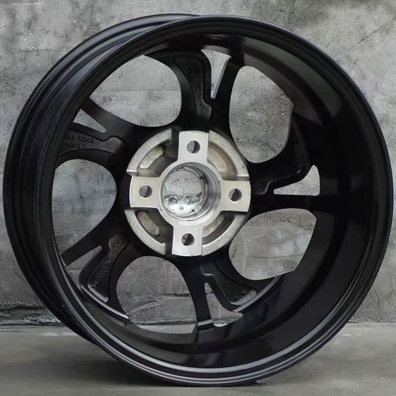 Hot Sale 4 5 Lugs Alloy Wheel Rims 15 16 Inch  4*100 4*114.3 5*100 For Wheelegend Chrome Black Machined Face