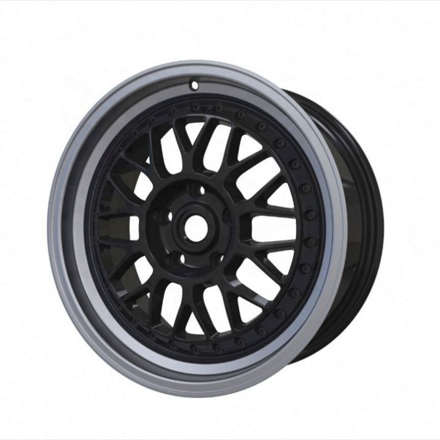 Flrocky 4/5 Hole PCD 5/4x100~114.3 Jante Japan Universal Mag Sport Aluminum Passenger Car Rims Alloy Wheel