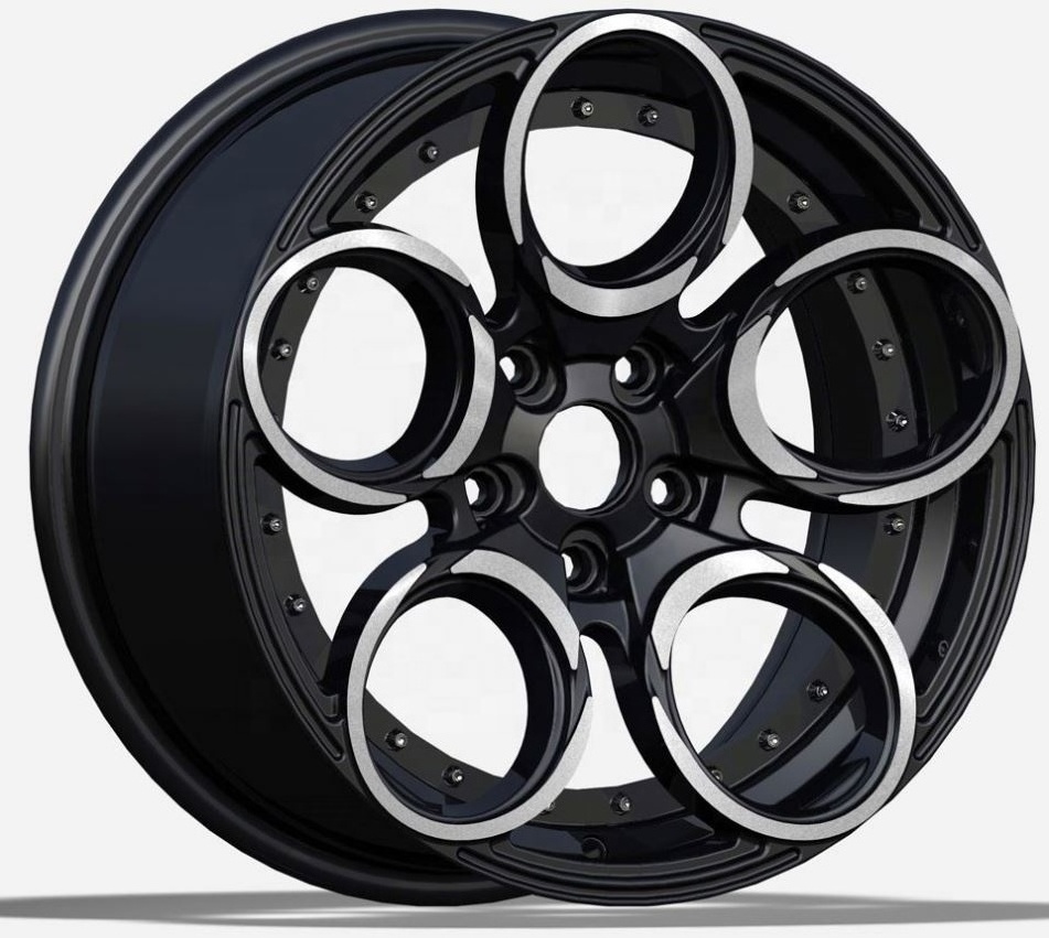 Flrocky Alloy Wheel Rim For Car Aftermarket Design With JWL VIA Customizable Deep Concave Forged Aluminum Wheels