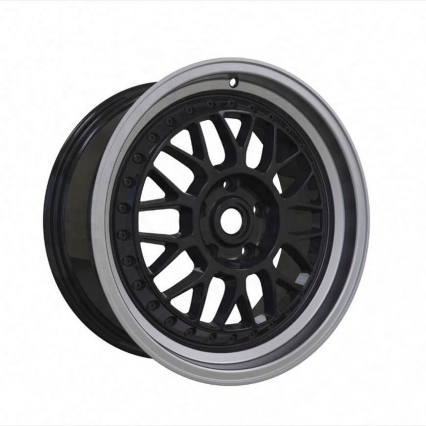 Flrocky 4/5 Hole PCD 5/4x100~114.3 Jante Japan Universal Mag Sport Aluminum Passenger Car Rims Alloy Wheel