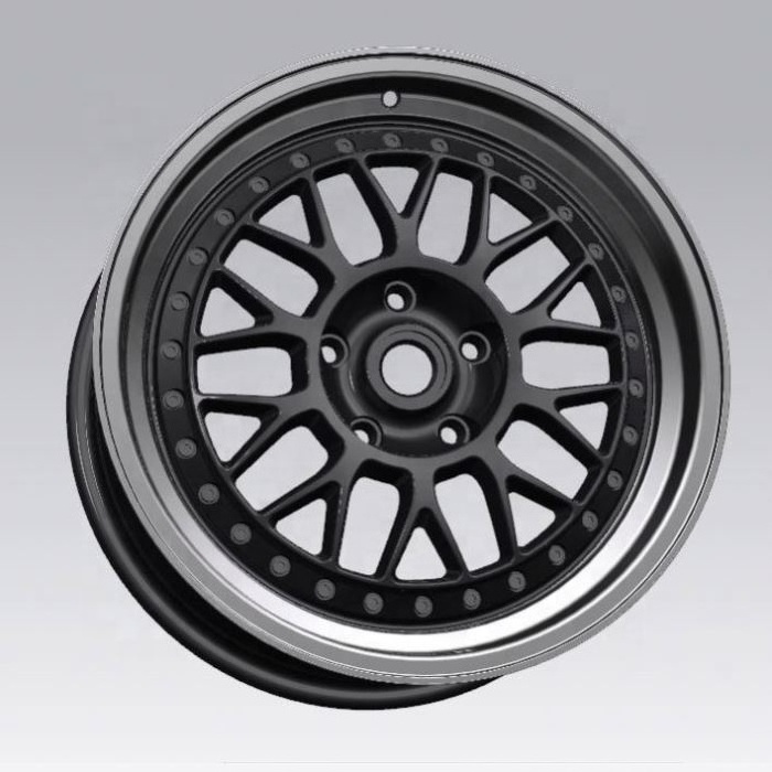 Flrocky 4/5 Hole PCD 5/4x100~114.3 Jante Japan Universal Mag Sport Aluminum Passenger Car Rims Alloy Wheel