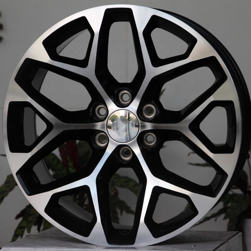 Flrocky For Chevrolet Passenger Car Wheels 22 Inch   PCD 6*139.7mm   ET 24  Suv rims  replica rims for Chevrolet