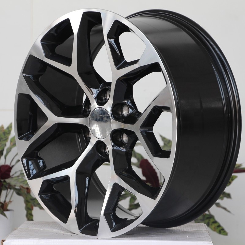 Flrocky For Chevrolet Passenger Car Wheels 22 Inch   PCD 6*139.7mm   ET 24  Suv rims  replica rims for Chevrolet