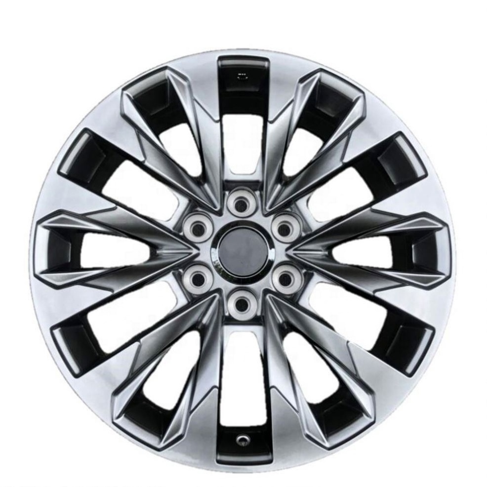 Best Selling 18X8 20X8 Inch Alloy Wheels 4X4 Car Rims Hyper Black With PCD 6X139.7Land Cruiser