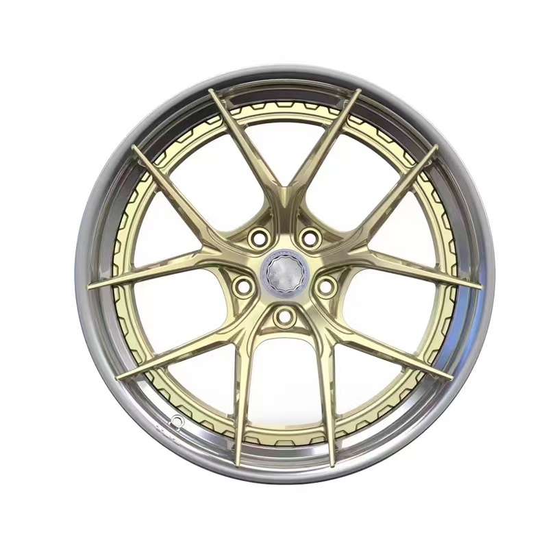 Brook  22inch  Forged Wheel luxury 2 pieces forged rims Flrocky  Passenger car wheel