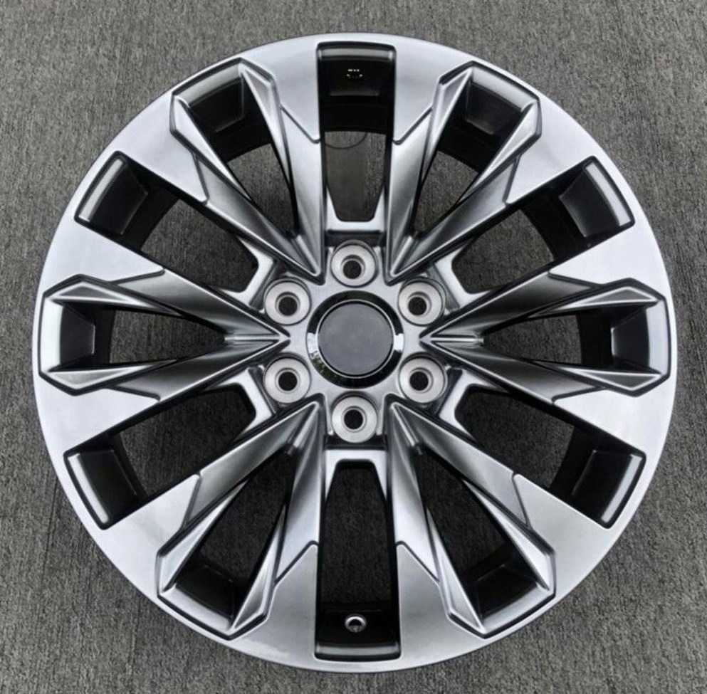 Best Selling 18X8 20X8 Inch Alloy Wheels 4X4 Car Rims Hyper Black With PCD 6X139.7Land Cruiser