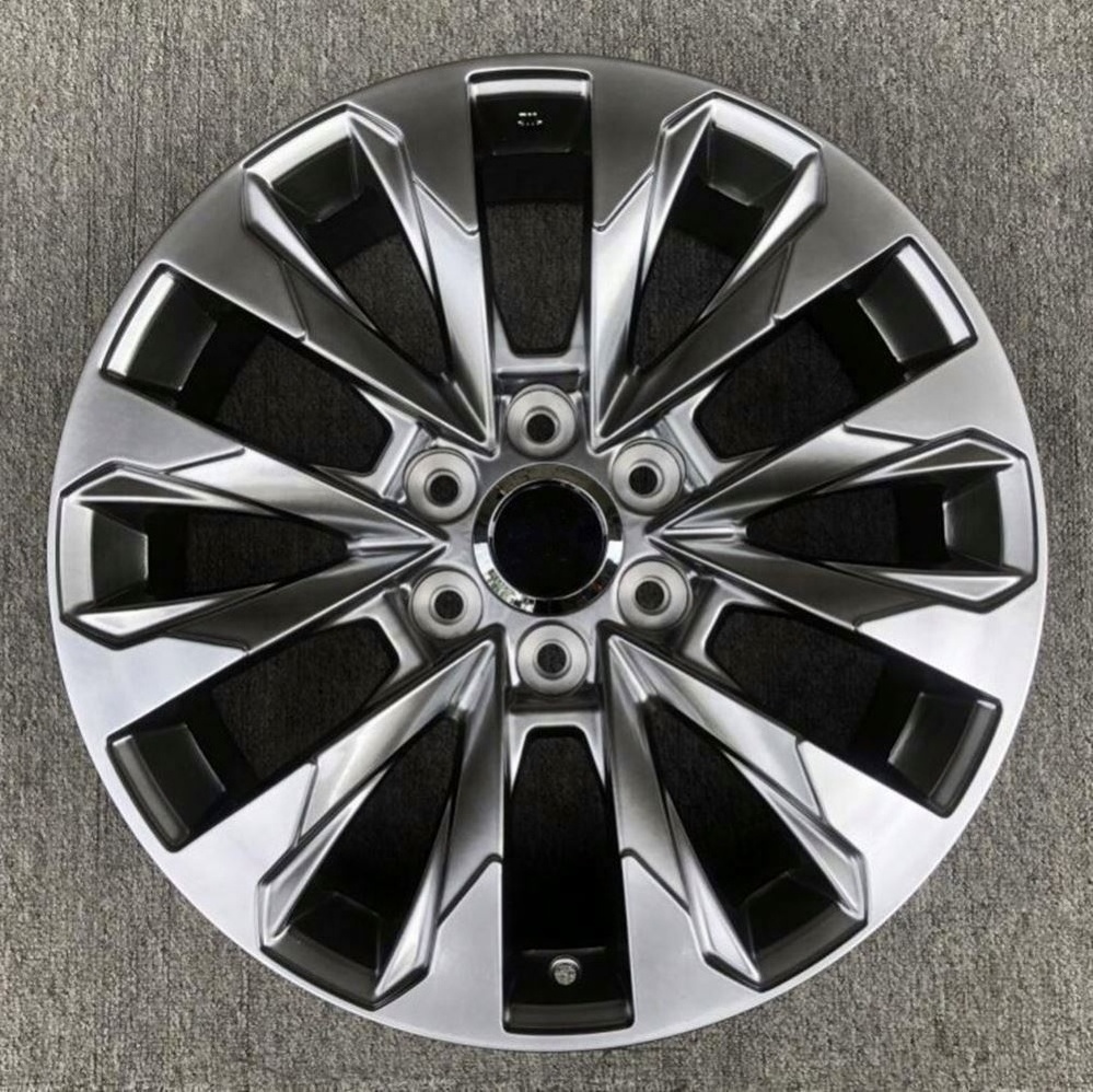 Best Selling 18X8 20X8 Inch Alloy Wheels 4X4 Car Rims Hyper Black With PCD 6X139.7Land Cruiser