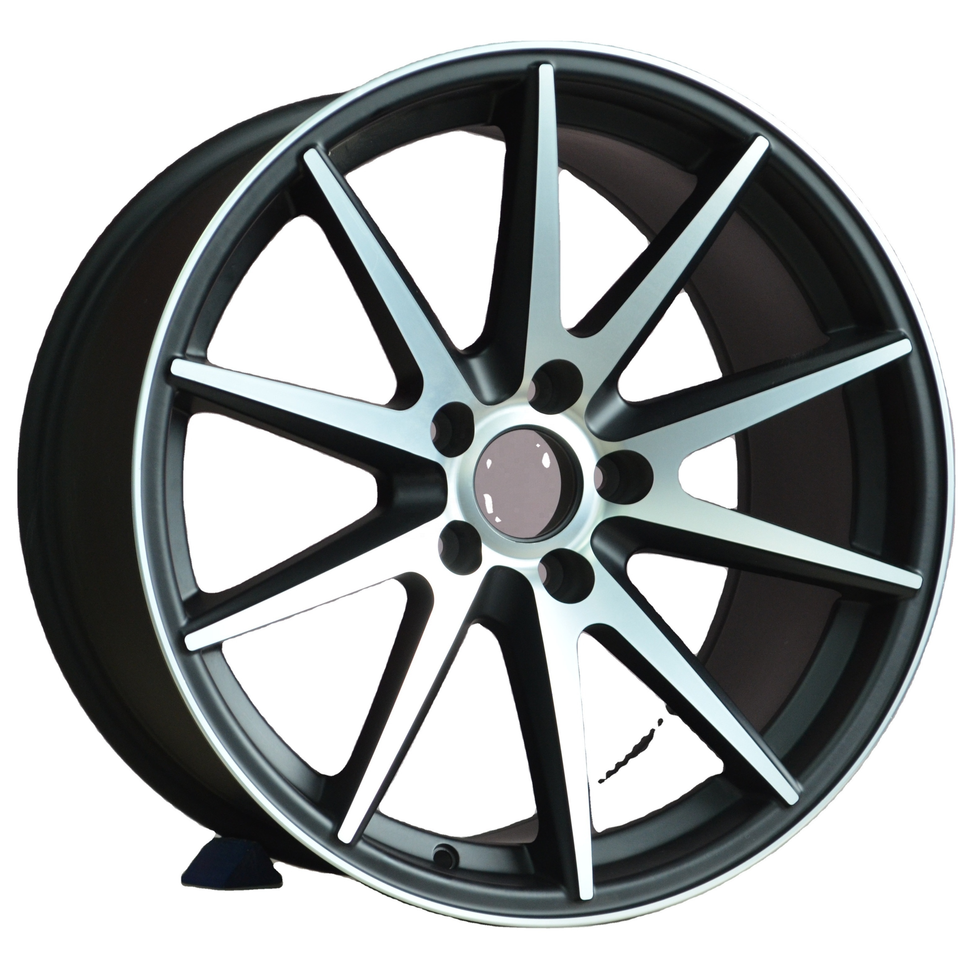 4X100 16 17 18 19 20 Inch 15 X 10  Car Alloy Wheels 17X7 6-127 (6-5) Black Wheel Rims