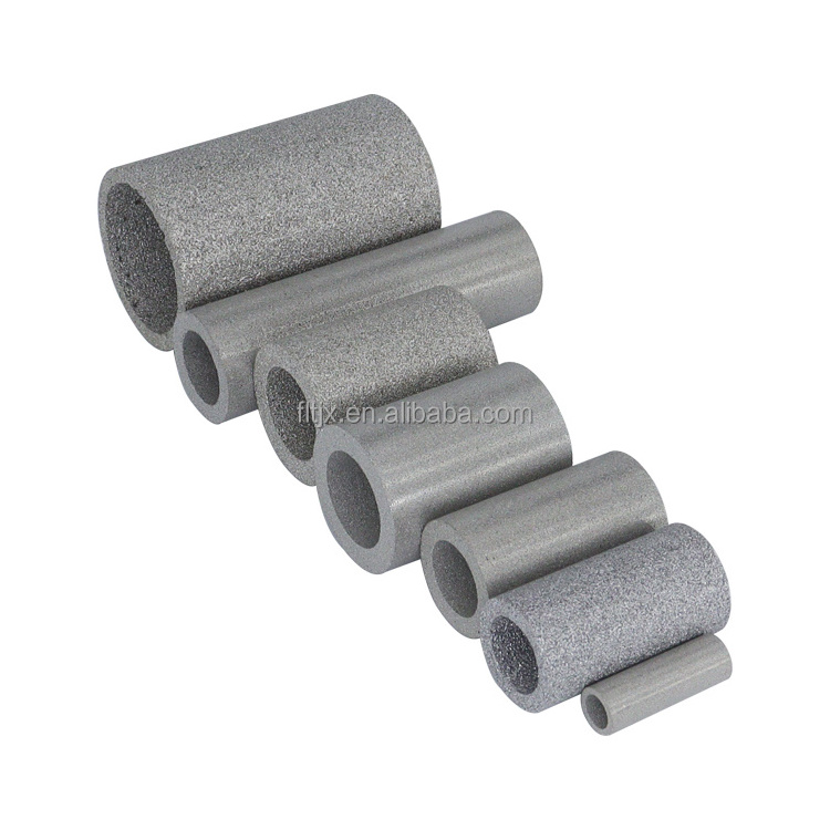 Custom metal multilayer powder sintered filter tube stainless steel porous sintered filter tube stainless steel filter cartridge