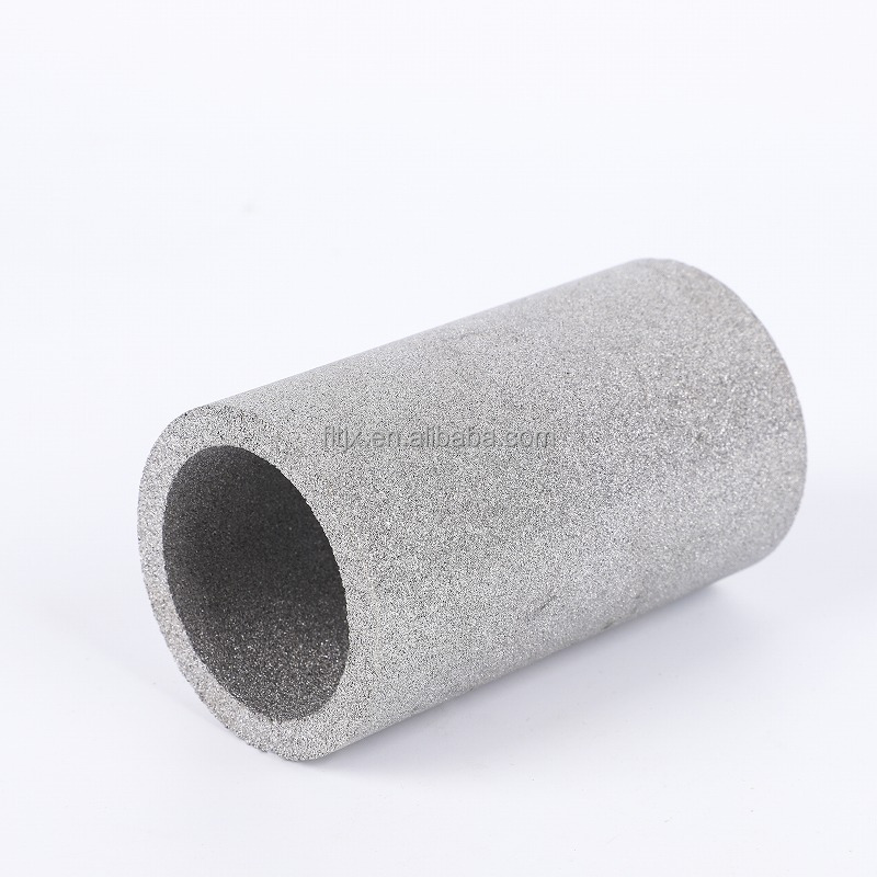 Custom metal multilayer powder sintered filter tube stainless steel porous sintered filter tube stainless steel filter cartridge