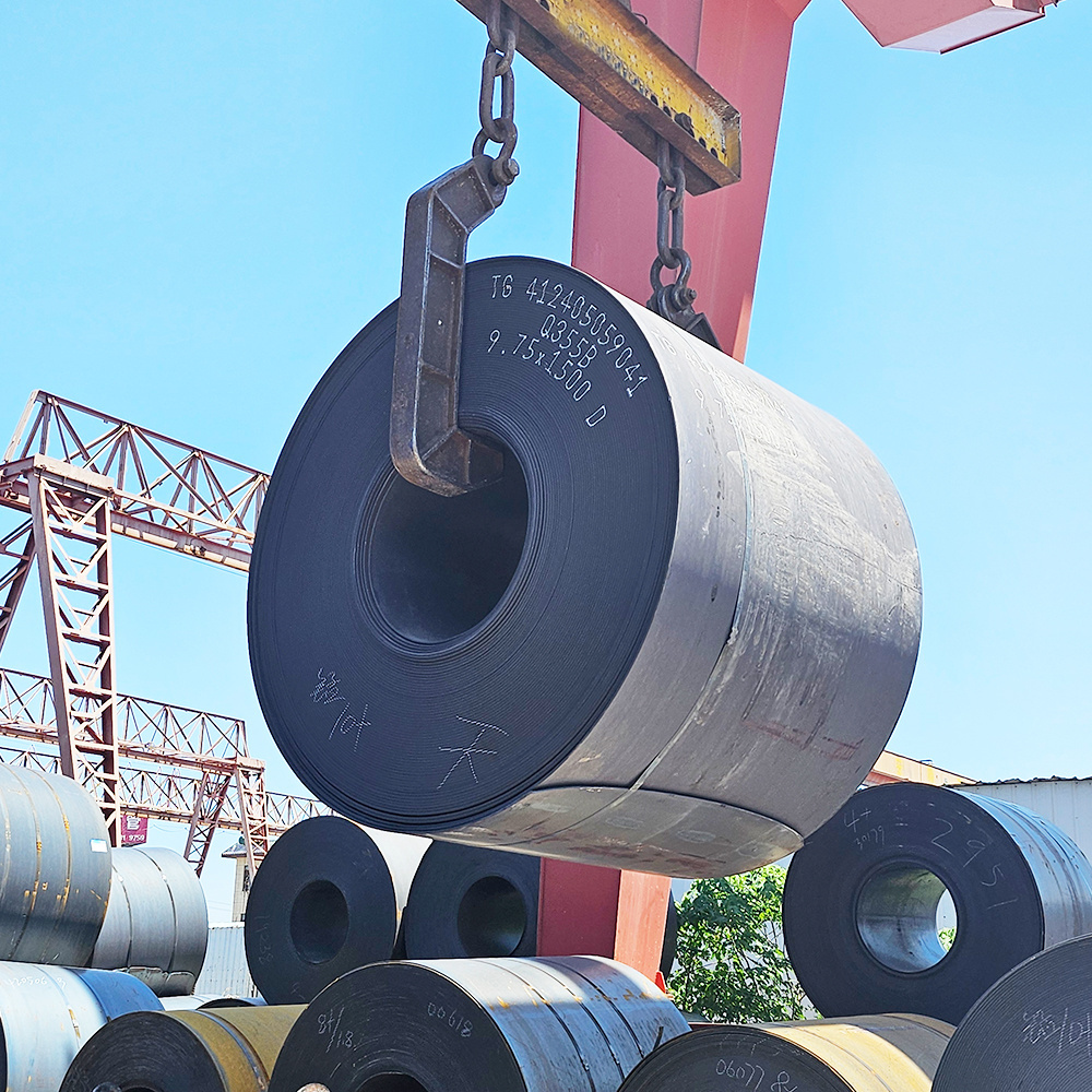 S235jr Hr Coil, S235 Jr Black Hot Rolled Steel Coil, Pickling and Oil Hot Rolled Steel Coil