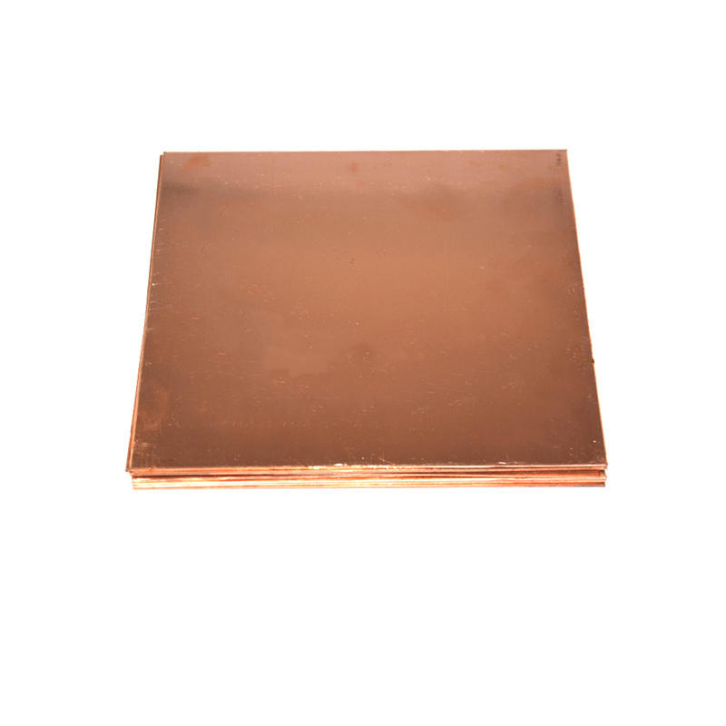 C12000 C11000 C12200 2mm 3mm 4mm 5mm 6mm 8mm 10mm 99.999% Purity Pure Red Copper Plate Sheet