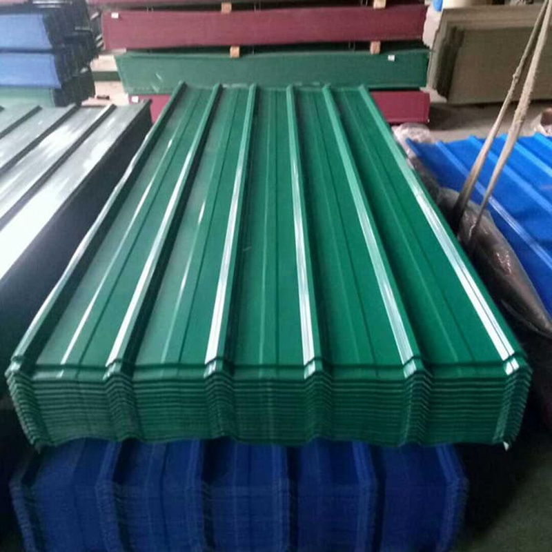 high quality color steel roof tile/color roof philippines/galvanized sheet metal prices